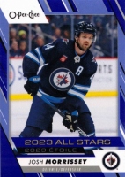 2023-24 O-Pee-Chee Blue #522 Josh Morrissey AS