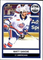 2023-24 Upper Deck AHL #141 Matt Savoie SR