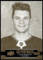 2021-22 Upper Deck Portraits #P73 Cole Perfetti