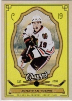 2009/2010 Upper Deck Champ's Yellow / Jonathan Toews