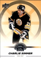 2023-24 Upper Deck Boston Bruins Centennial Box Set #17 Charlie Simmer
