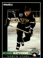 1992-93 Pinnacle #391 Richard Matvichuk RC