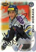 2003-04 Czech OFS Plus #233 Petr Hoava + originln podpis