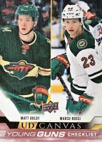 2022-23 Upper Deck UD Canvas #C120 Matt Boldy/Marco Rossi YG CL