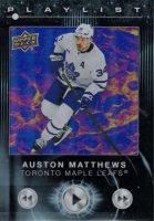 2024-25 Upper Deck Playlist #PL10 Auston Matthews