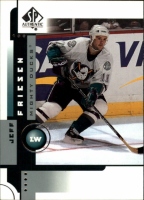 2001-02 SP Authentic #1 Jeff Friesen