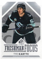 2023-24 SP Authentic Freshman Focus #FF49 Tye Kartye