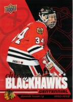 2025-26 Upper Deck Chicago Blackhawks Centennial #94 Dominik Haek
