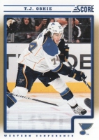 2012-13 Score Gold Rush #407 T.J. Oshie