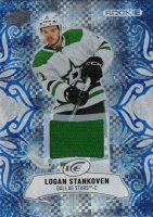 2024-25 Upper Deck Ice Jerseys Blue #101 Logan Stankoven
