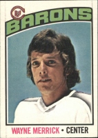 1976-77 O-Pee-Chee #18 Wayne Merrick