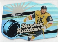 2023-24 Parkhurst Champions Burnin' Rubber #BR15 Jack Eichel