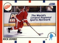 1990-91 Score #101 Rick Zombo RC