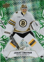 2024-25 Upper Deck Ice Emerald Green #74 Jeremy Swayman