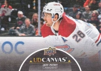 2021-22 Upper Deck Canvas BLACK #C163 Jeff Petry