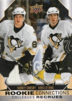 2023-24 Upper Deck Tim Hortons Greatest Duos Rookie Connection #RC2 Sidney Crosby / Kris Letang