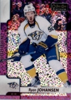 2017-18 O-Pee-Chee Platinum Violet Pixels #107 Ryan Johansen