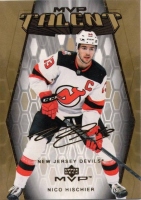 2023-24 Upper Deck MVP Talent Gold Script #MT46 Nico Hischier