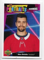 2020-21 Upper Deck UD Portraits #P85 Alex Belzile