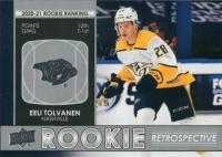 2021-22 Upper Deck Rookie Retrospective #RR12 Eeli Tolvanen