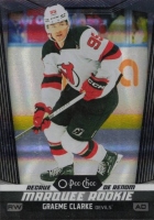 2024-25 O-Pee-Chee Rainbow Black #586 Graeme Clarke /100