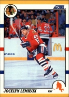 1990-91 Score Rookie Traded #66T Jocelyn Lemieux