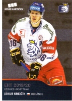 2019-20 MK Czech Ice Hockey Team Base Set #18 Jakub Krejk