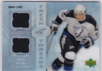 2007-08 Upper Deck Ice Fresh Threads Parallel 100 #FTMS Matt Smaby