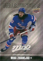 2024-25 Upper Deck MVP Under the Scope #US11 Mika Zibanejad