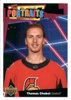 2020-21 Upper Deck UD Portraits #P6 Thomas Chabot