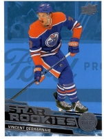 2023-24 Upper Deck Star Rookies Blue #17 Vincent Desharnais
