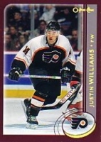 2002-03 O-Pee-Chee Factory Set #184 Justin Williams