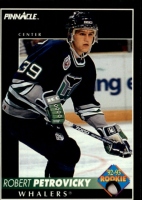 1992-93 Pinnacle #402 Robert Petrovick RC