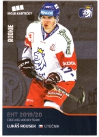 2019-20 MK Czech Ice Hockey Team Base Set #28 Luk Rousek