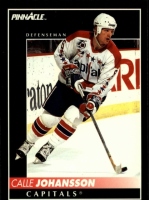1992-93 Pinnacle #30 Calle Johansson