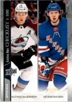 2020-21 Upper Deck #199 Nathan MacKinnon / Artemi Panarin CL