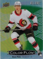 2024-25 Upper Deck Allure Color Flow Yellow Green #CFL52 Shane Pinto