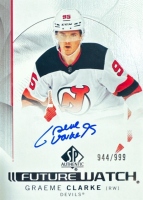 2024-25 SP Authentic #108 Graeme Clarke FW AU  /949* RC