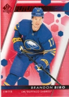 2022-23 SP Authentic Limited Red #177 Brandon Biro FW