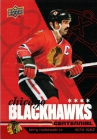 2025-26 Upper Deck Chicago Blackhawks Centennial #57 Terry Ruskowski