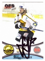 2006-07 Czech OFS #136 Peter Jnsk + originln podpis