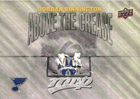 2024-25 Upper Deck MVP Above the Crease #AC17 Jordan Binnington