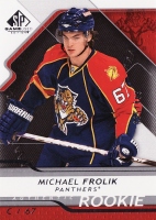 2008-09 SP Game Used / Michael Frolik RC 