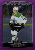 2022-23 O-Pee-Chee Platinum Matte Pink #262 Matj Blumel