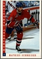 1993-94 Score #18 Mathieu Schneider