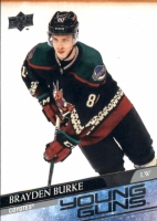 2020-21 Upper Deck #499 Brayden Burke RC