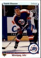 1990-91 Upper Deck #237 Fredrik Olausson