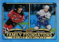 2023-24 Upper Deck Tim Hortons Greatest Duos Family Foundations #FF5 James Van Riemsdyk / Trevor Van Riemsdyk