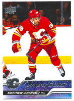 2023-24 Upper Deck series I #201 Matthew Coronato RC