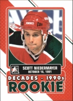 2013-14 ITG Decades 1990s Rookies #DR11 Scott Niedermayer